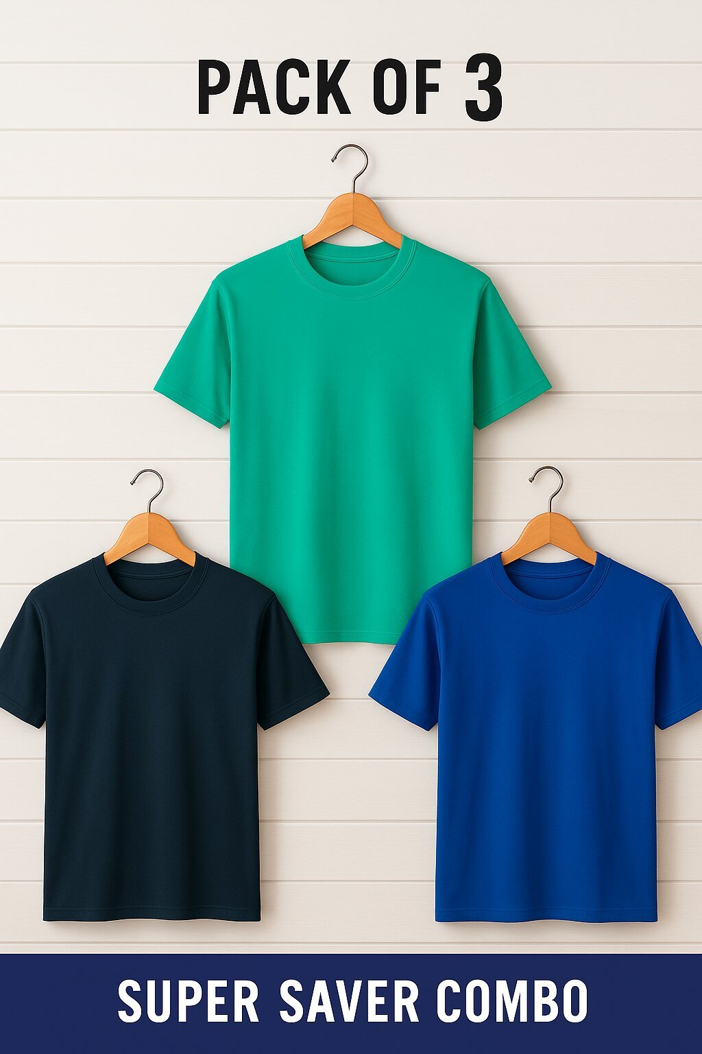 Plain T-Shirt Combo 3